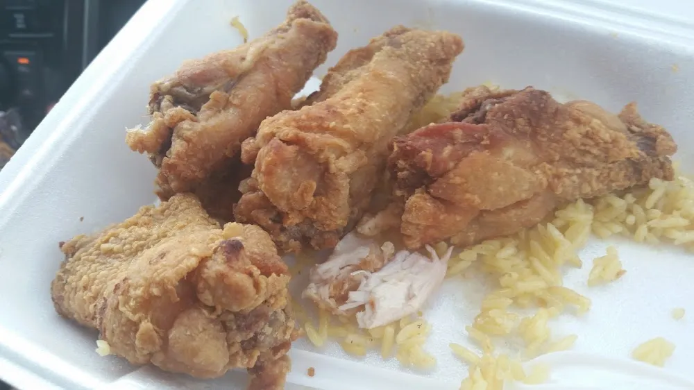Chicken Wing w Pork Fried Rice